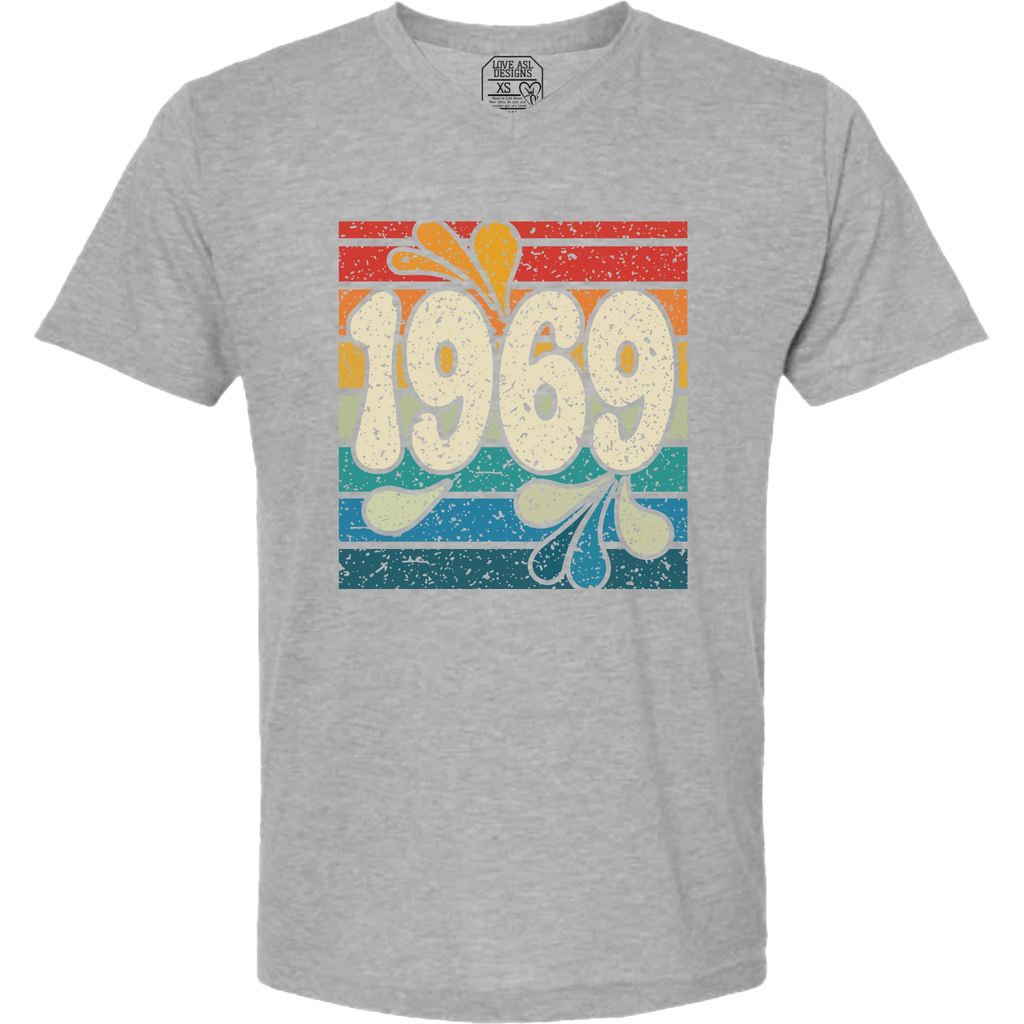 1969 V-Neck T-Shirt (MEN)