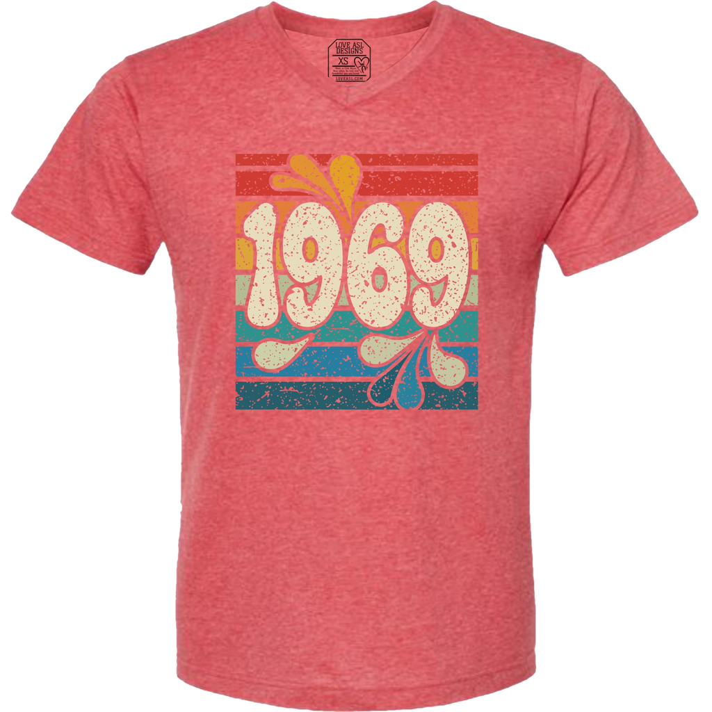 1969 V-Neck T-Shirt (MEN)