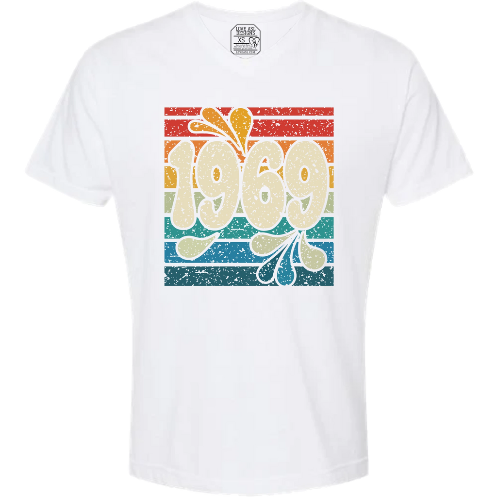 1969 V-Neck T-Shirt (MEN)