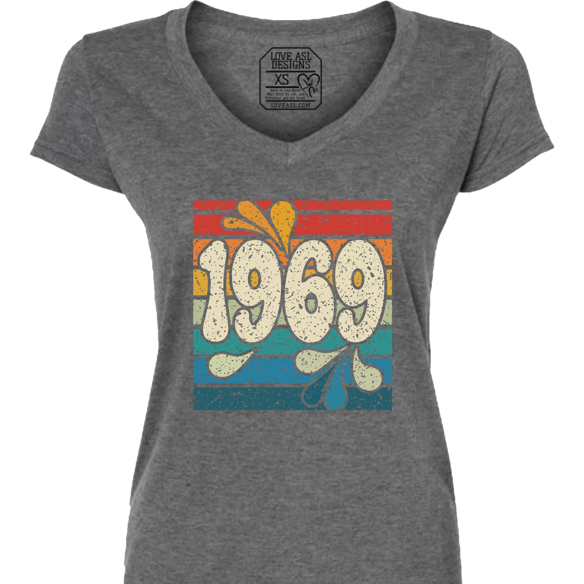 1969 V-Neck T-Shirt (WOMEN)