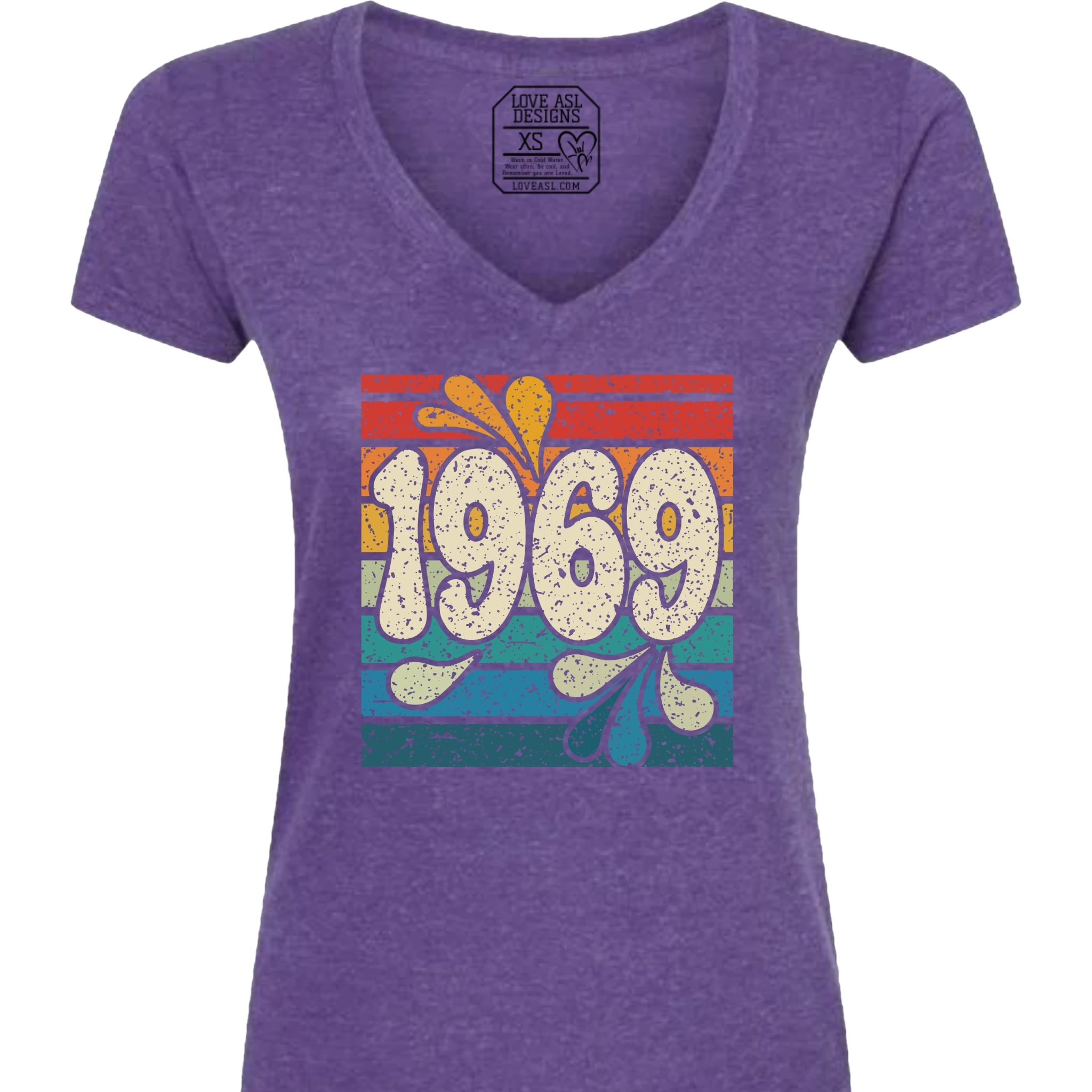 1969 V-Neck T-Shirt (WOMEN)