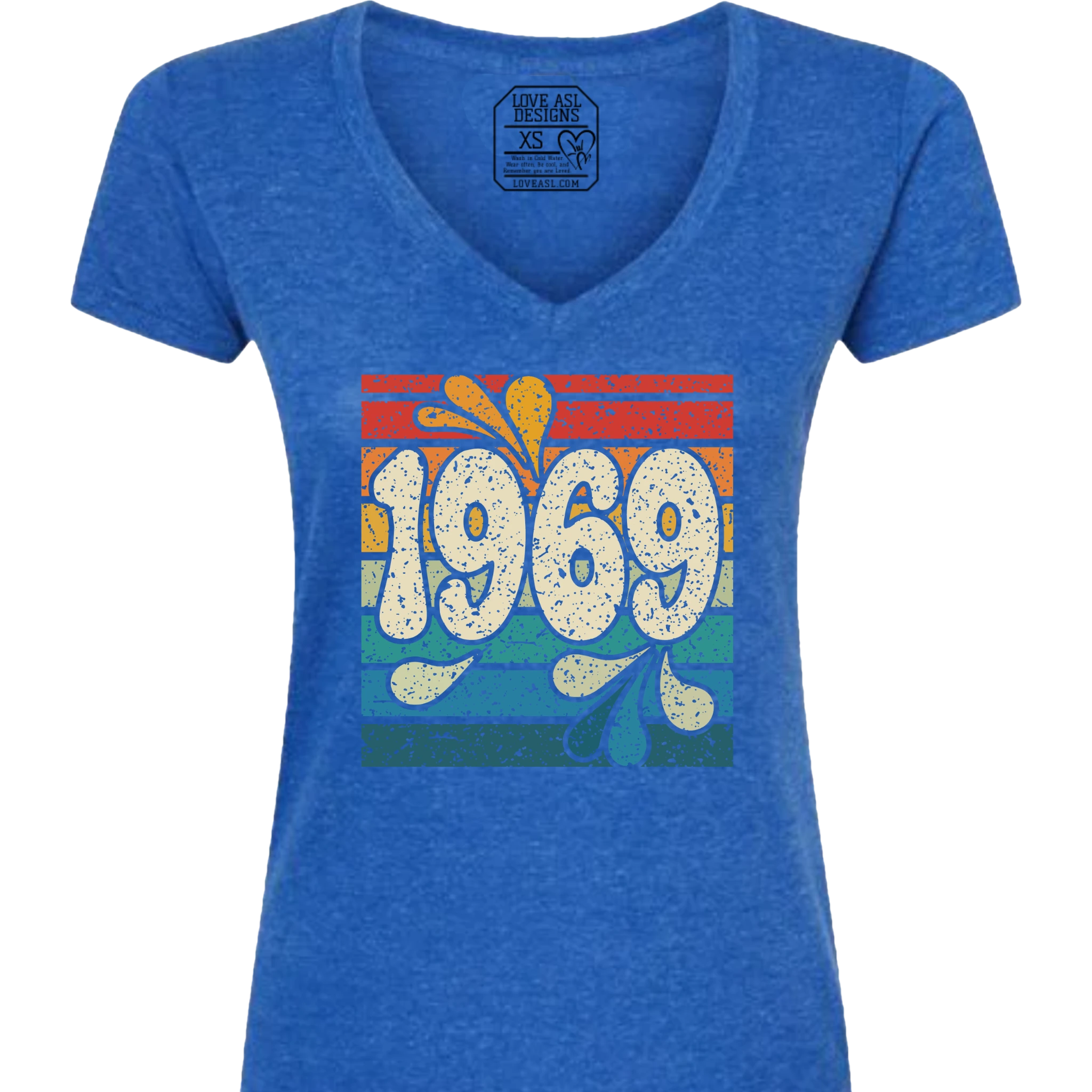 1969 V-Neck T-Shirt (WOMEN)