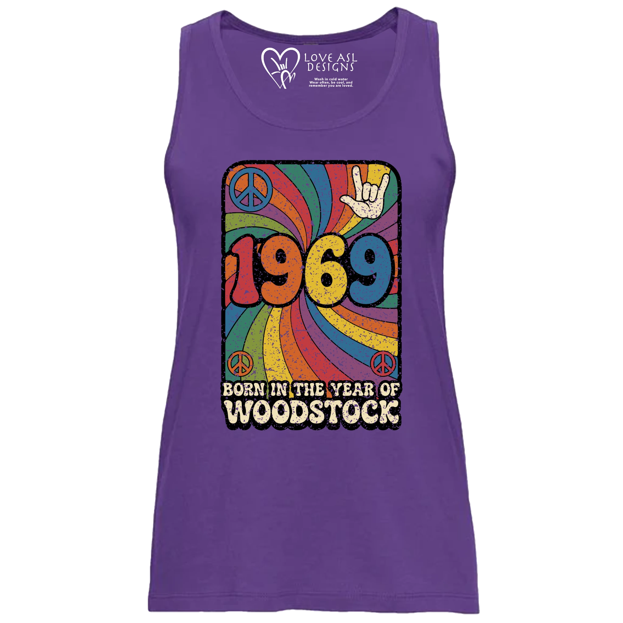 1969 Woodstock Tank Top (WOMEN)