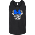 ASL Disney Silhouette Blue/White Tank Top (MEN)