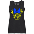 ASL Disney Silhouette Blue/Yellow Tank Top (WOMEN)