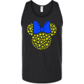 ASL Disney Silhouette Blue/Yellow Tank Top (MEN)