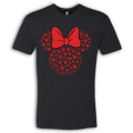 ASL Disney Silhouette Red/Red Crew Shirt
