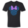 ASL Disney Silhouette Purple/Blue Crew Shirt