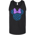 ASL Disney Silhouette Purple/Blue Tank Top (MEN)