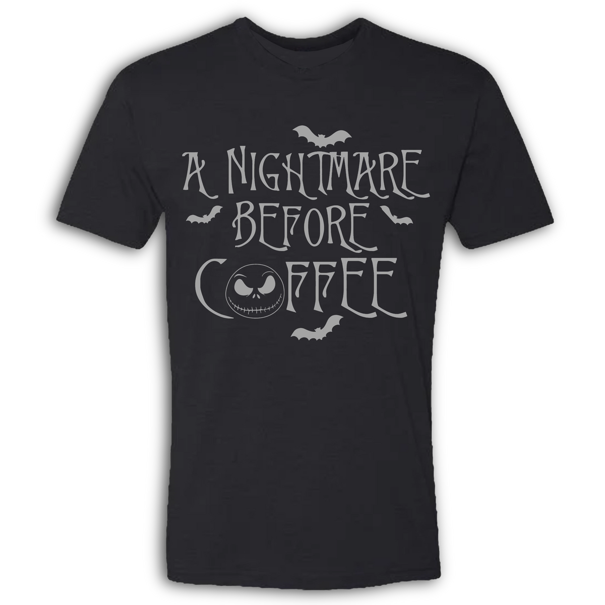 Nightmare Before Coffee Crew T-Shirt
