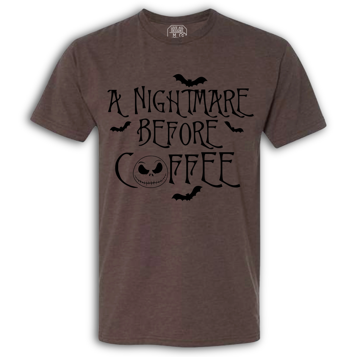 Nightmare Before Coffee Crew T-Shirt