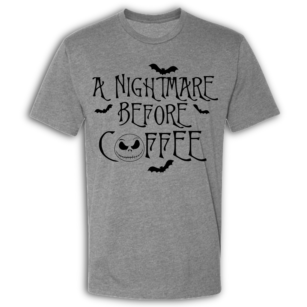 Nightmare Before Coffee Crew T-Shirt
