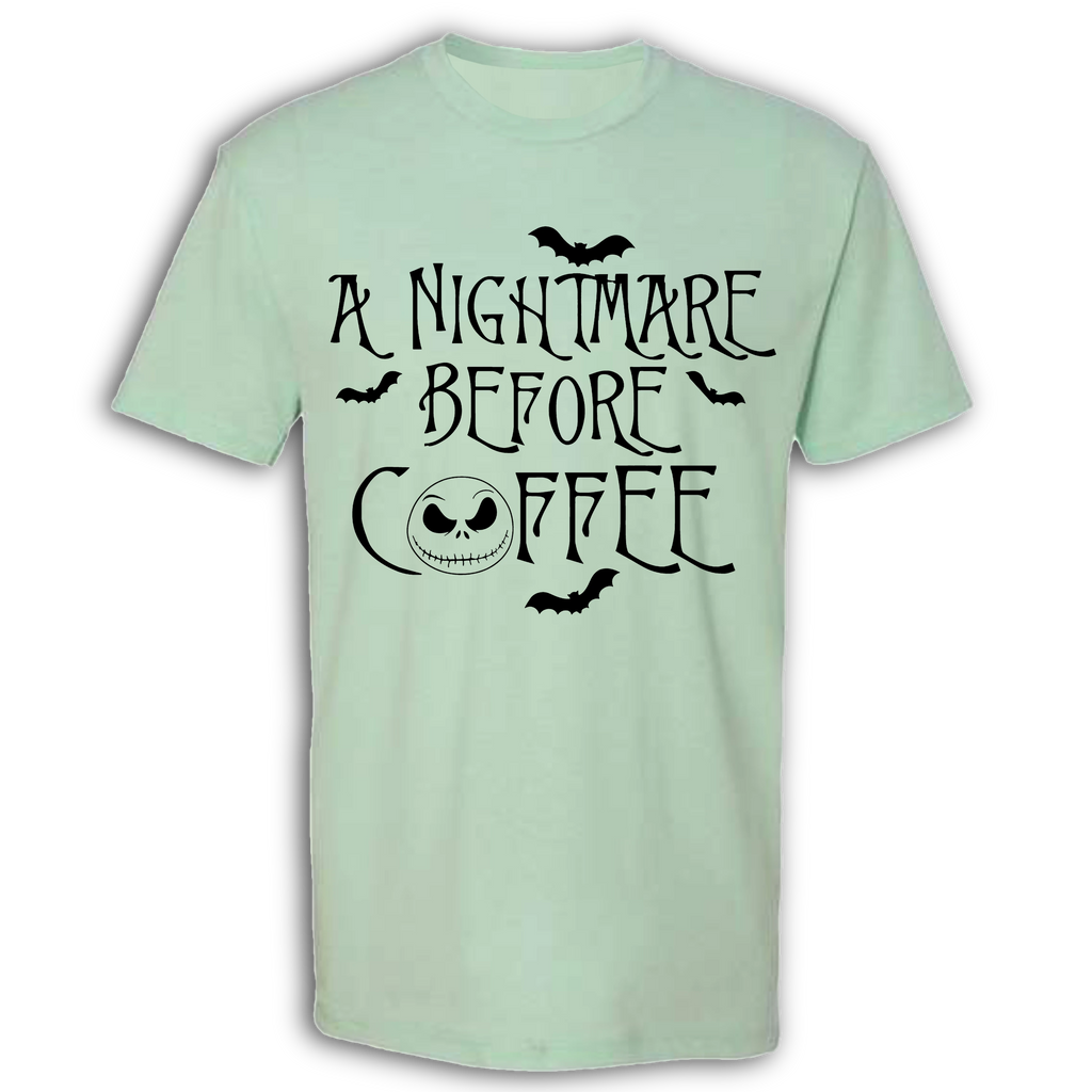 Nightmare Before Coffee Crew T-Shirt