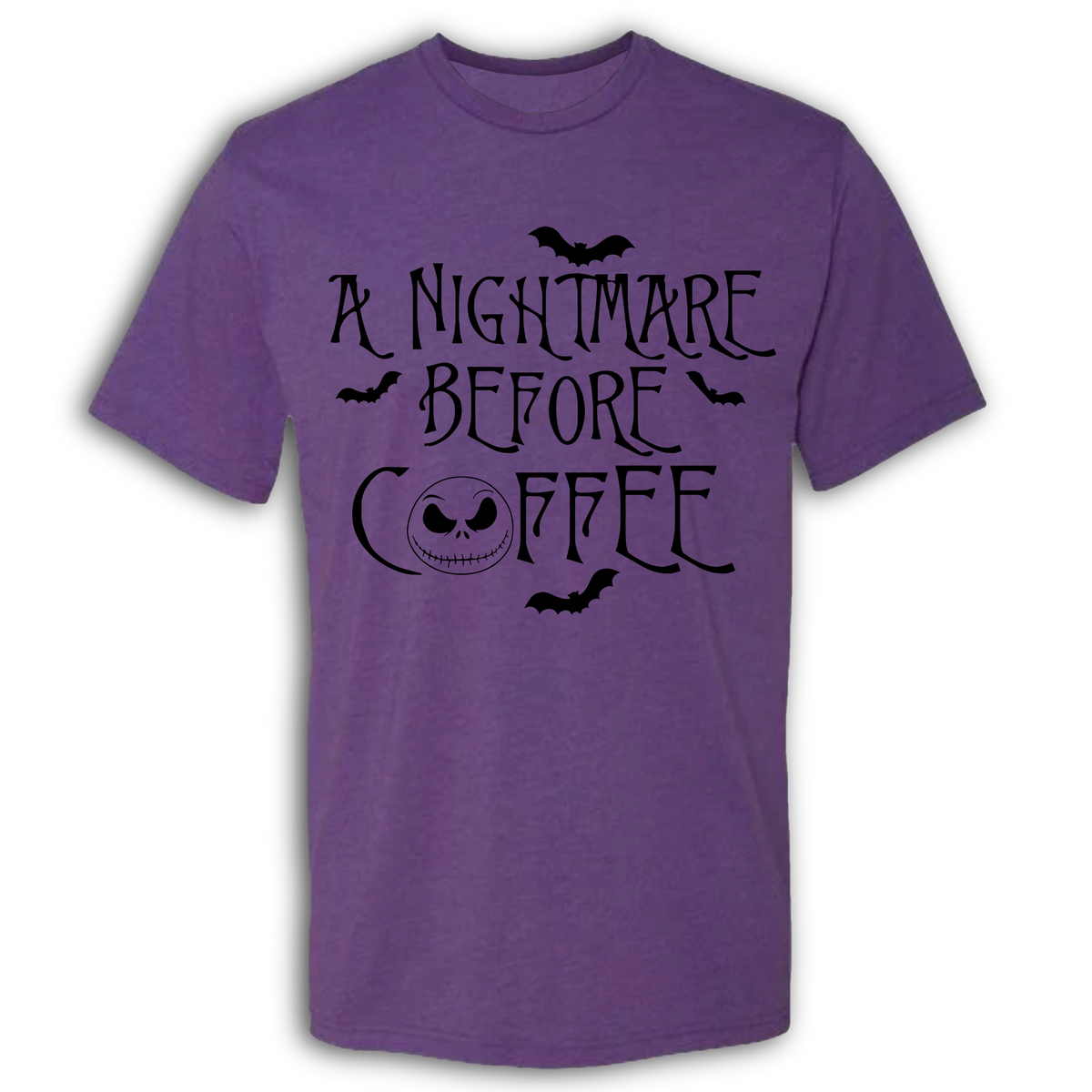 Nightmare Before Coffee Crew T-Shirt