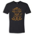 Highland Cow baby with Earring Brown T-Shirt