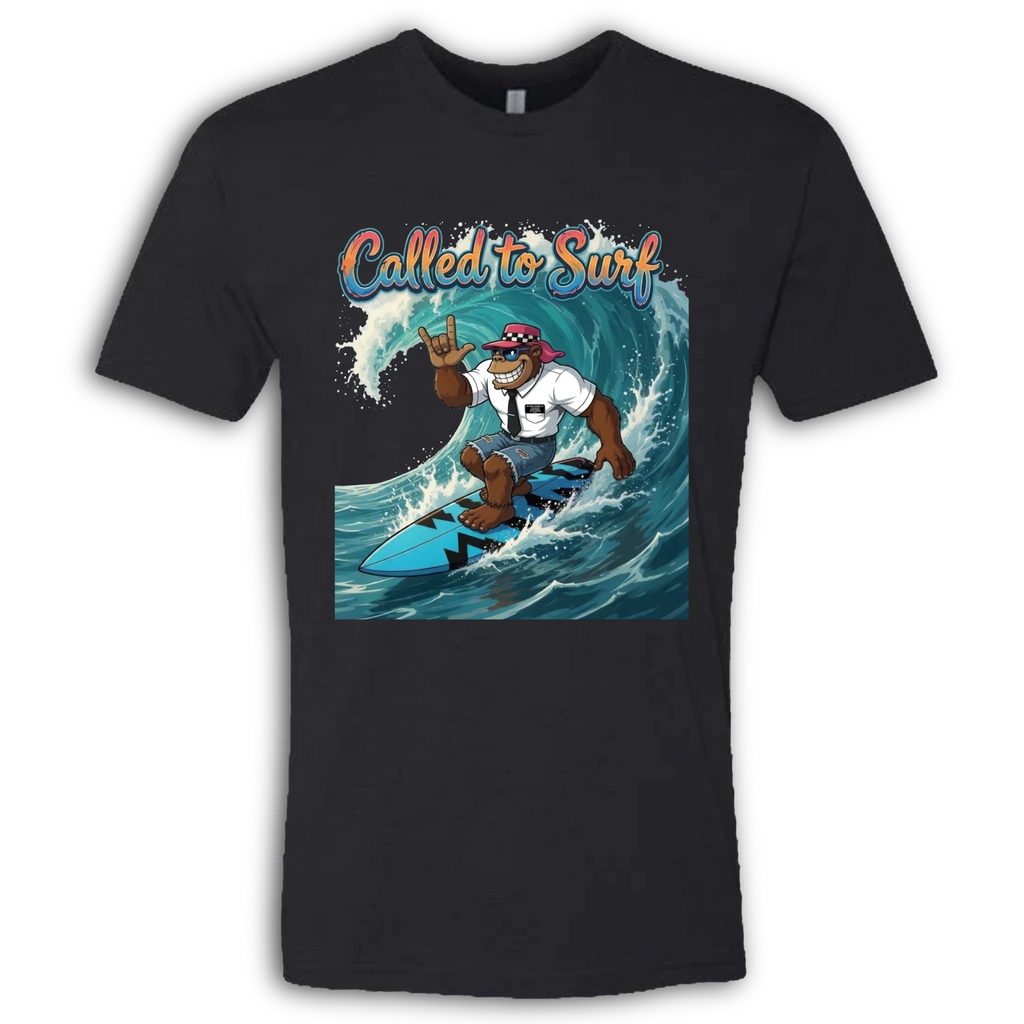 ASL Called to Surf Surfing T-Shirt