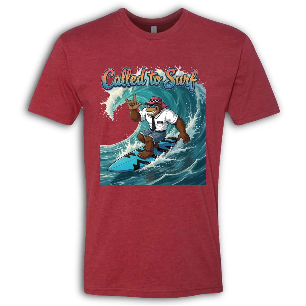 ASL Called to Surf Surfing T-Shirt