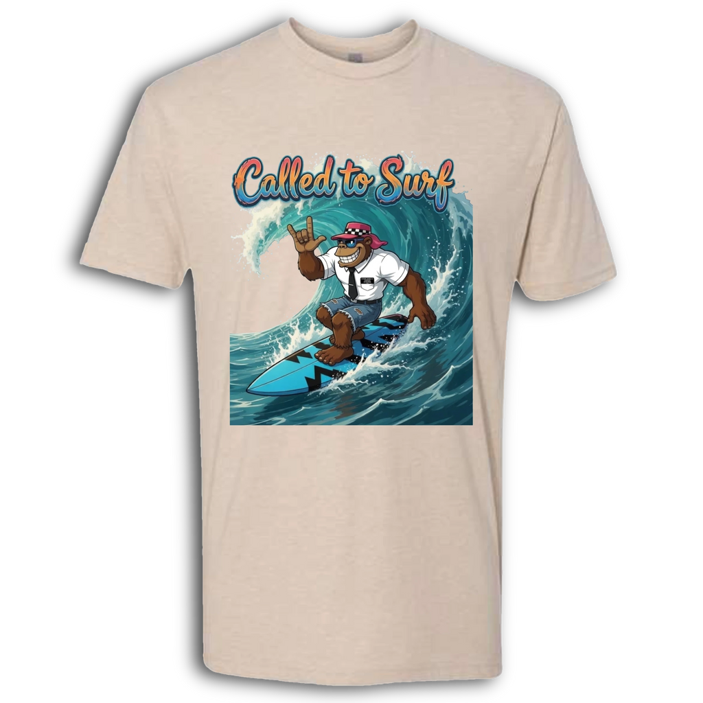 ASL Called to Surf Surfing T-Shirt