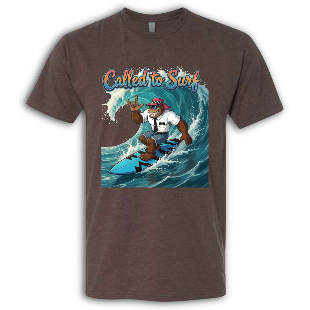 ASL Called to Surf Surfing T-Shirt