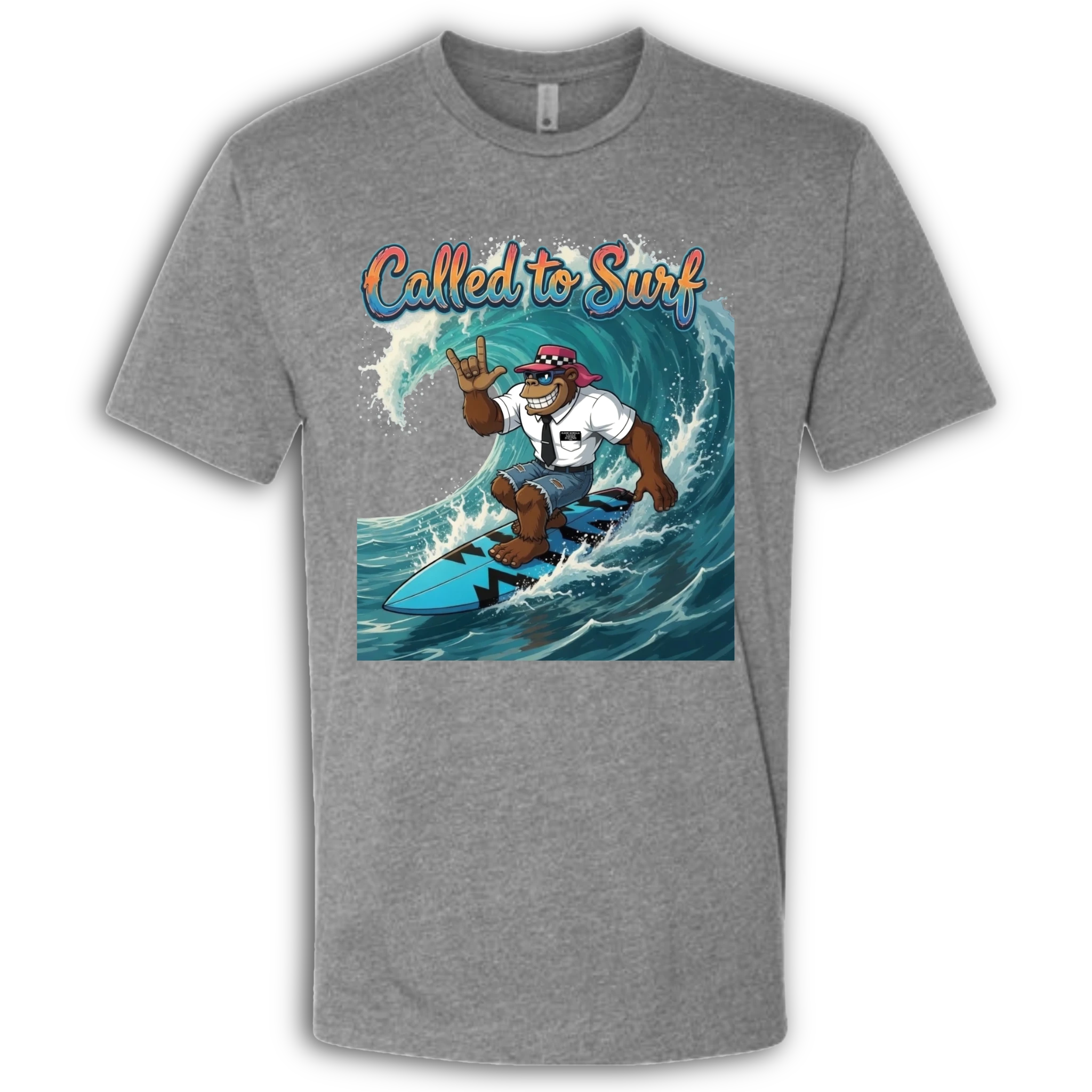 ASL Called to Surf Surfing T-Shirt
