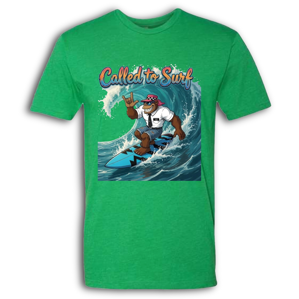 ASL Called to Surf Surfing T-Shirt