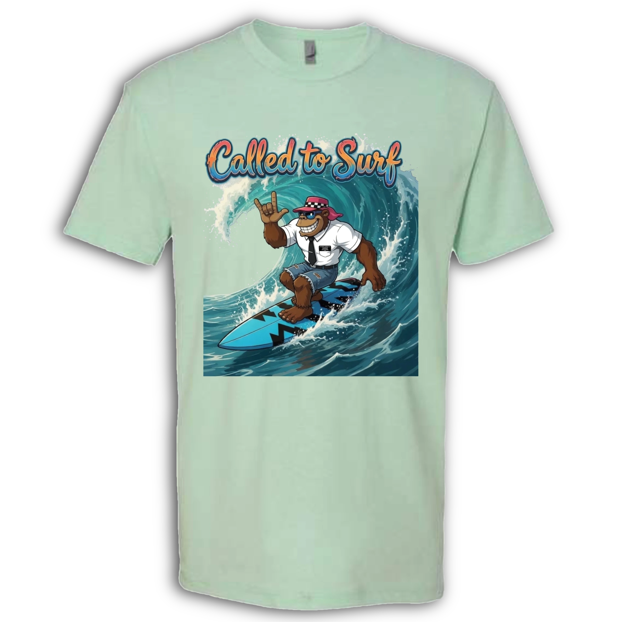 ASL Called to Surf Surfing T-Shirt