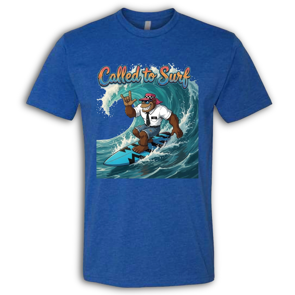 ASL Called to Surf Surfing T-Shirt