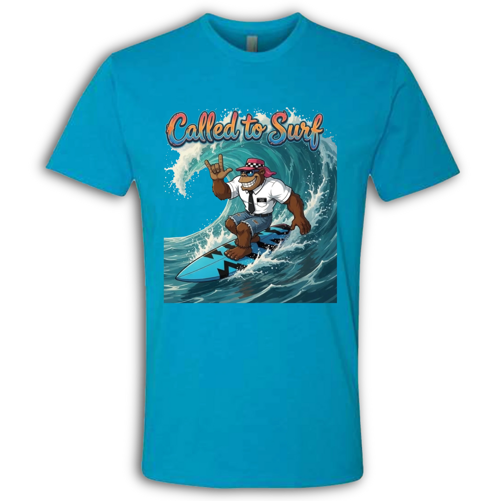 ASL Called to Surf Surfing T-Shirt