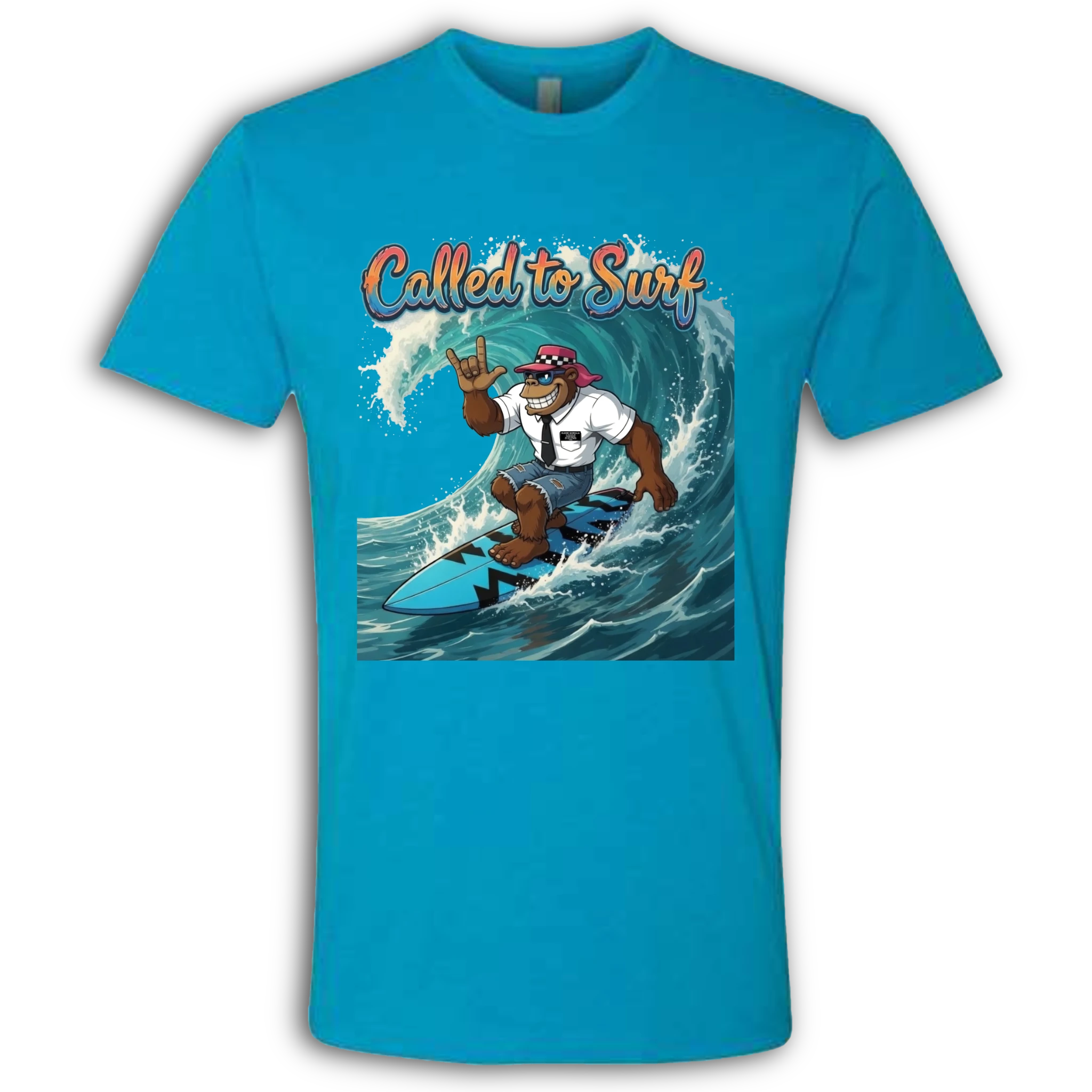 ASL Called to Surf Surfing T-Shirt