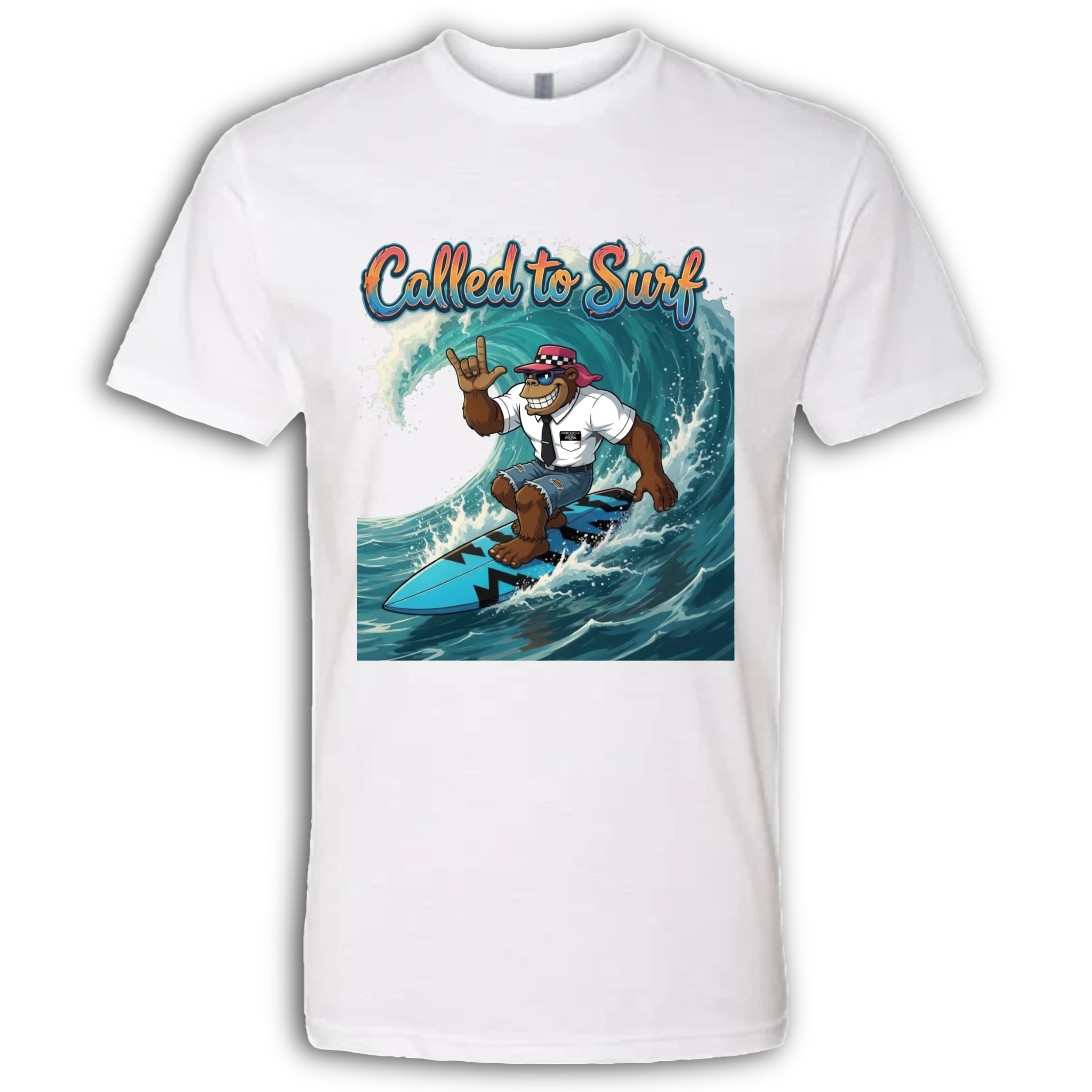 ASL Called to Surf Surfing T-Shirt