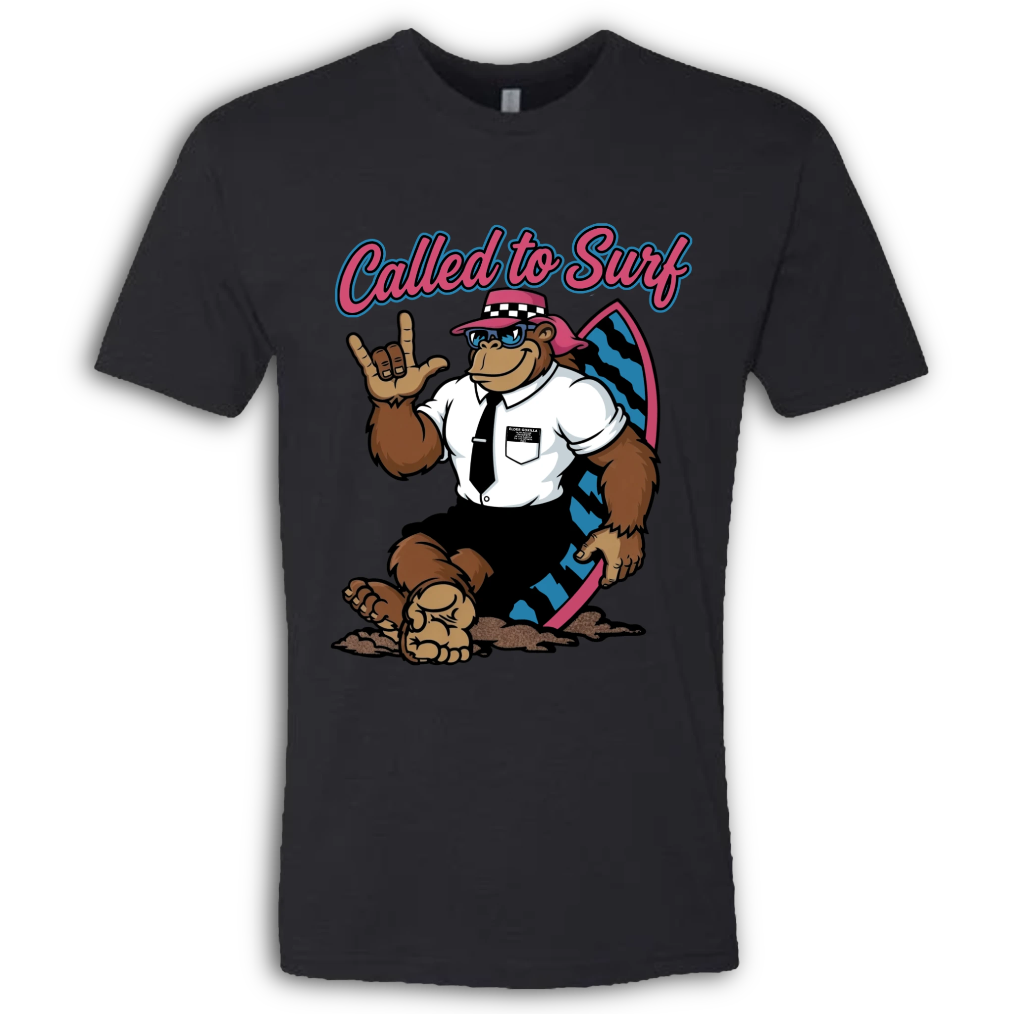 ASL Called to Surf Standing T-Shirt