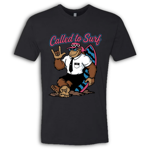 ASL Called to Surf Standing T-Shirt
