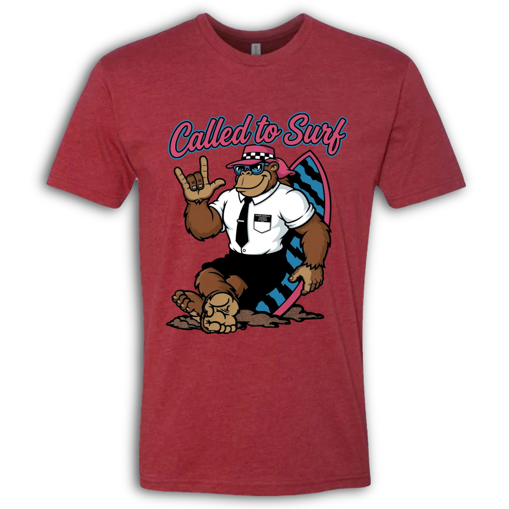 ASL Called to Surf Standing T-Shirt