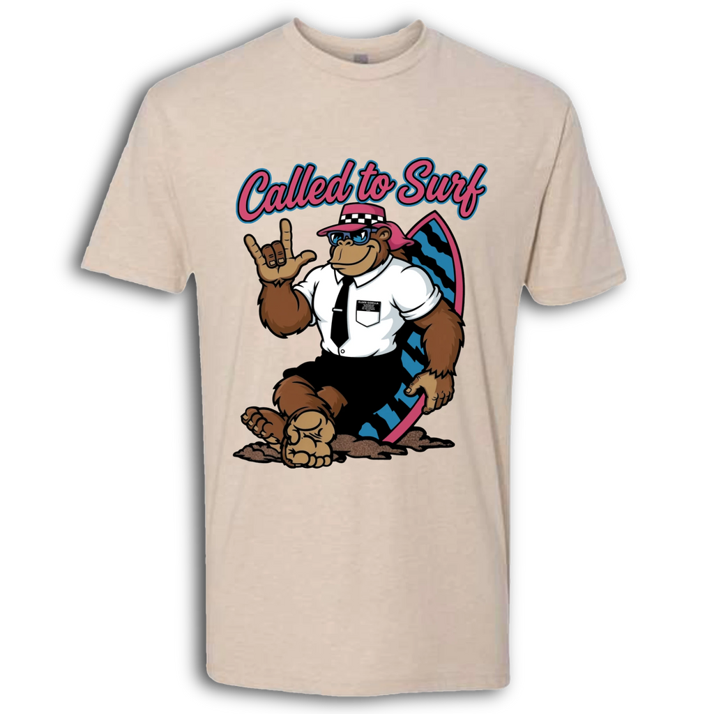 ASL Called to Surf Standing T-Shirt