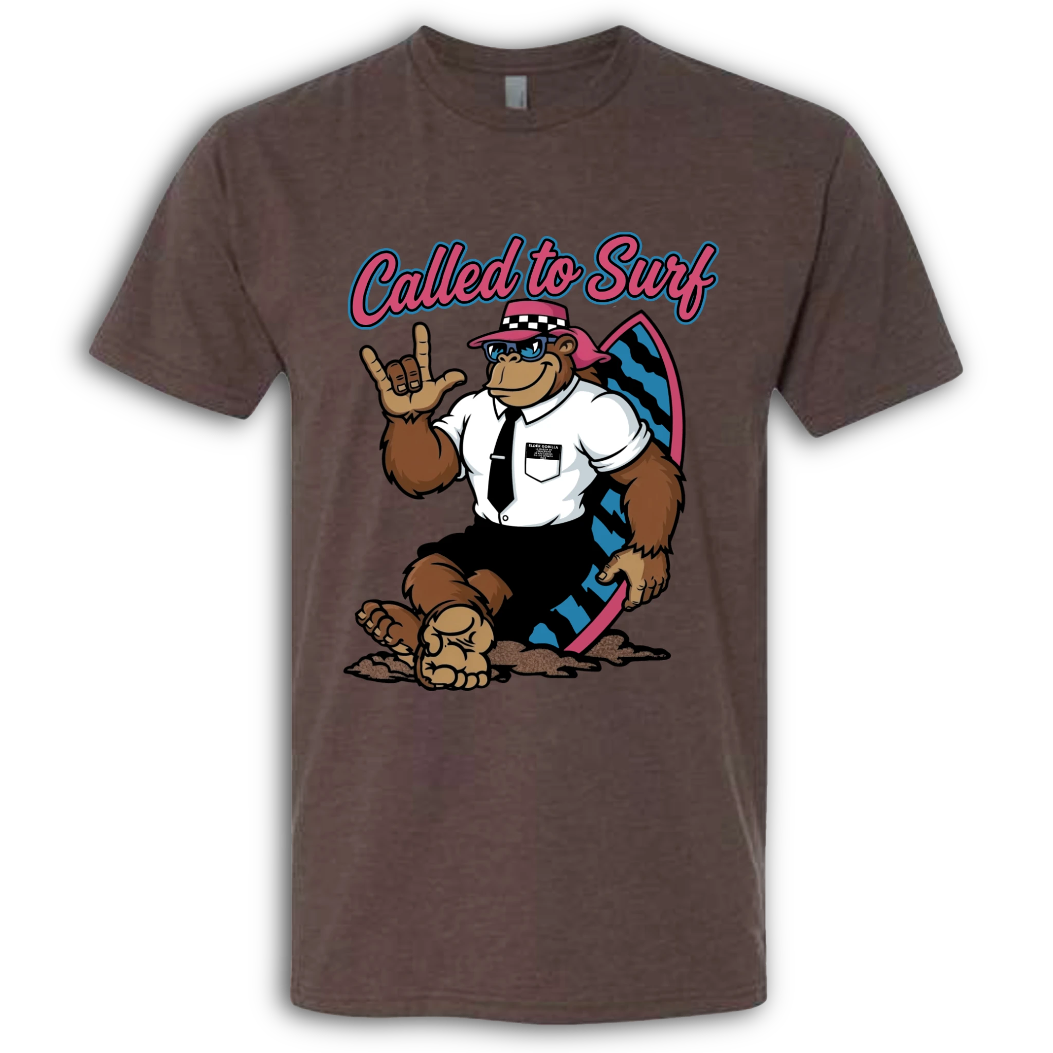 ASL Called to Surf Standing T-Shirt