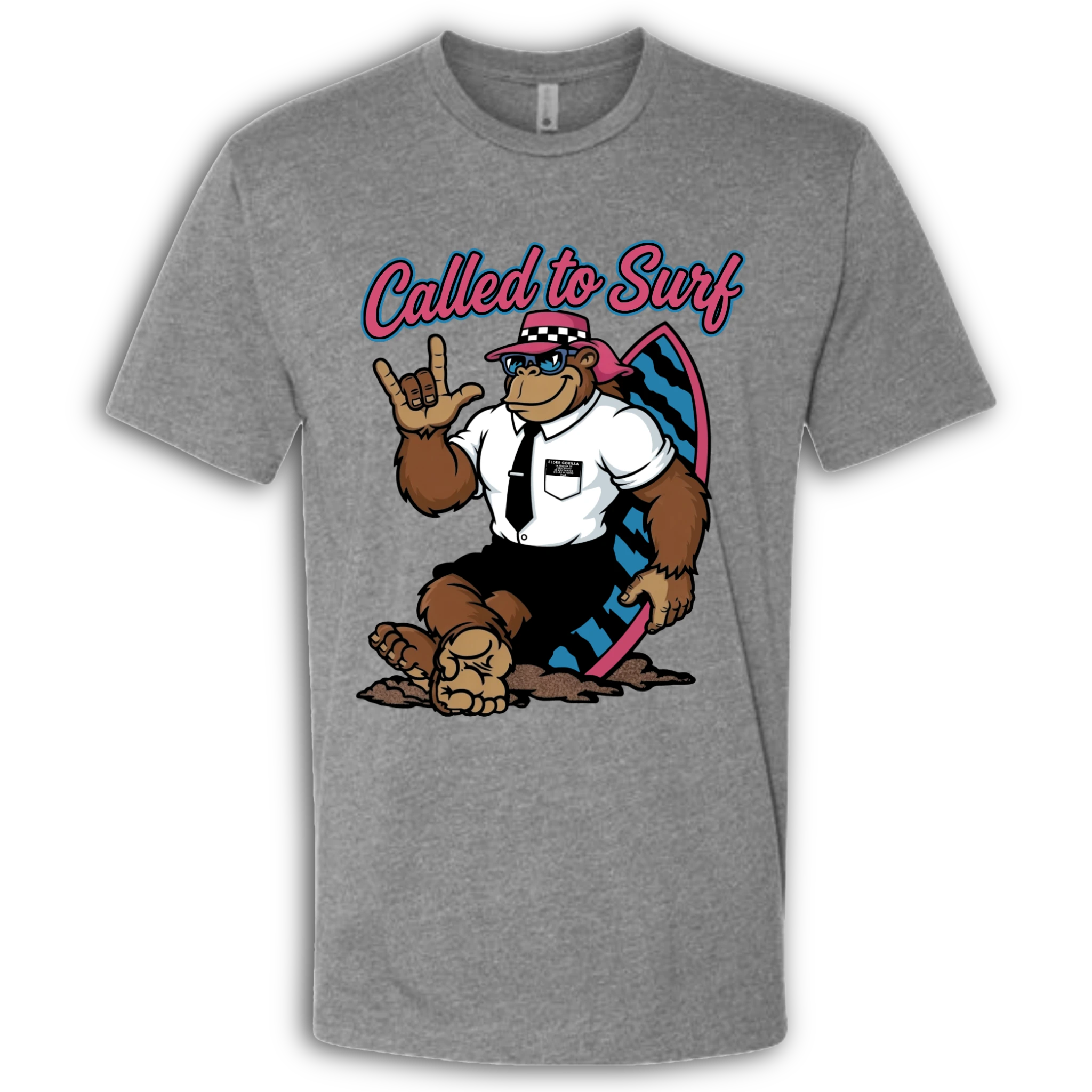 ASL Called to Surf Standing T-Shirt