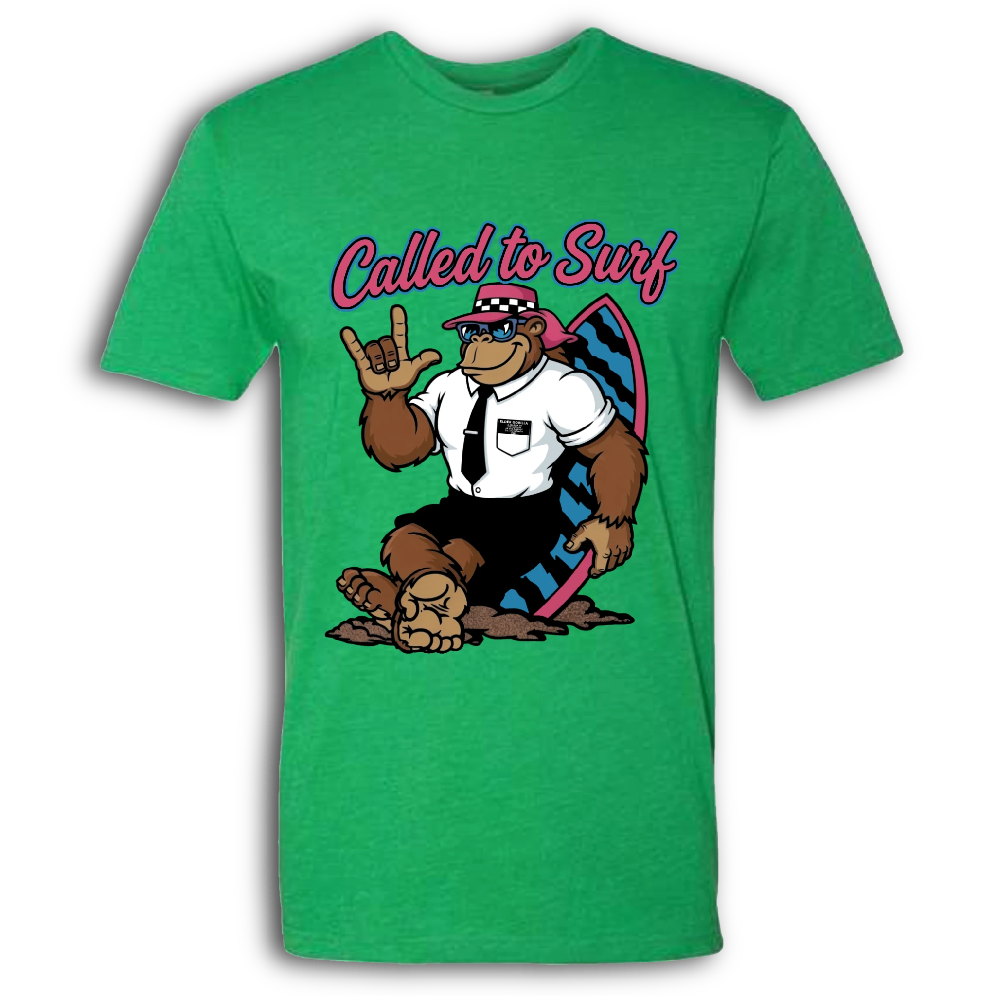 ASL Called to Surf Standing T-Shirt