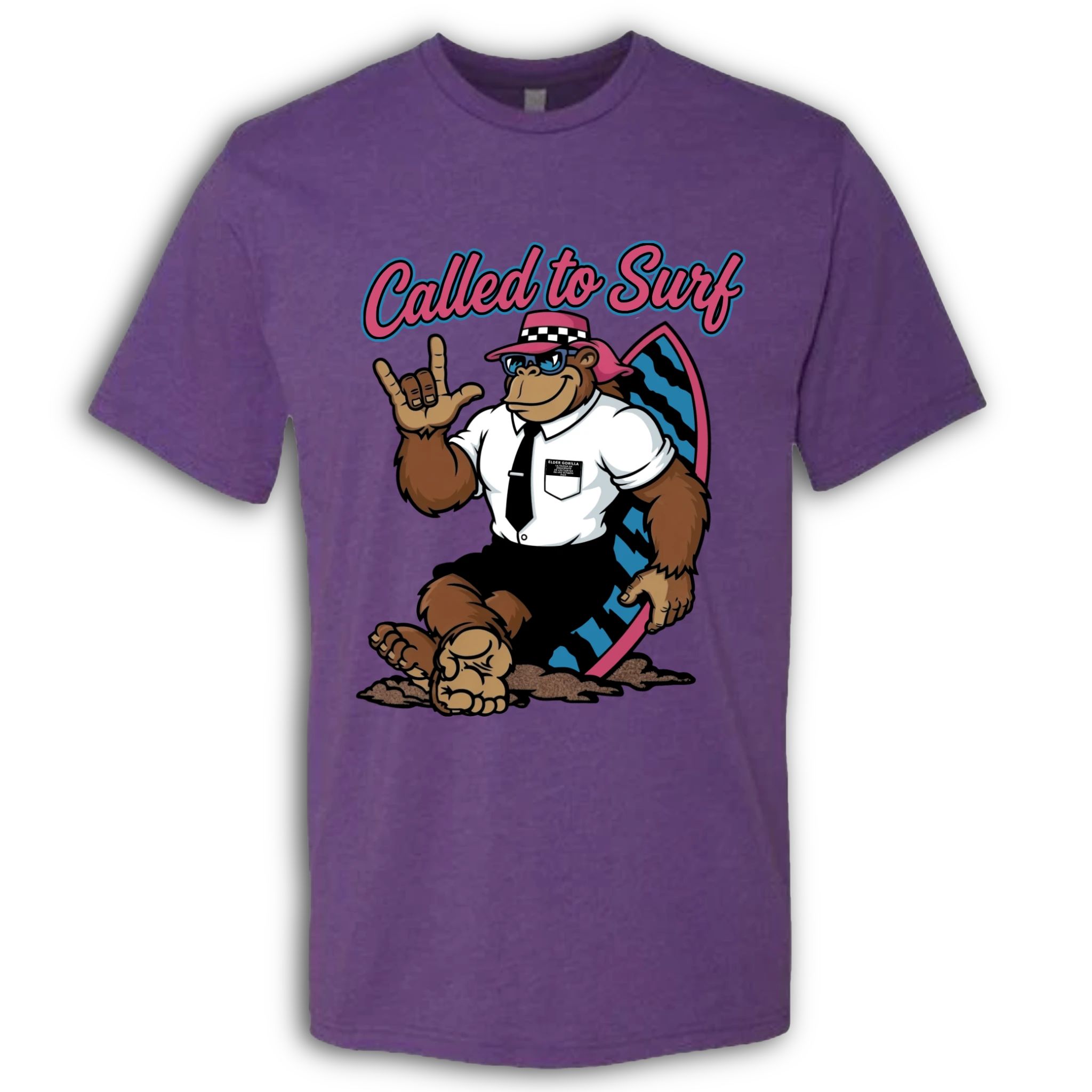 ASL Called to Surf Standing T-Shirt