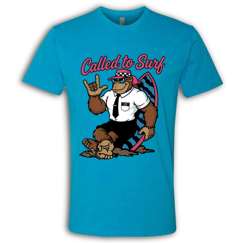 ASL Called to Surf Standing T-Shirt