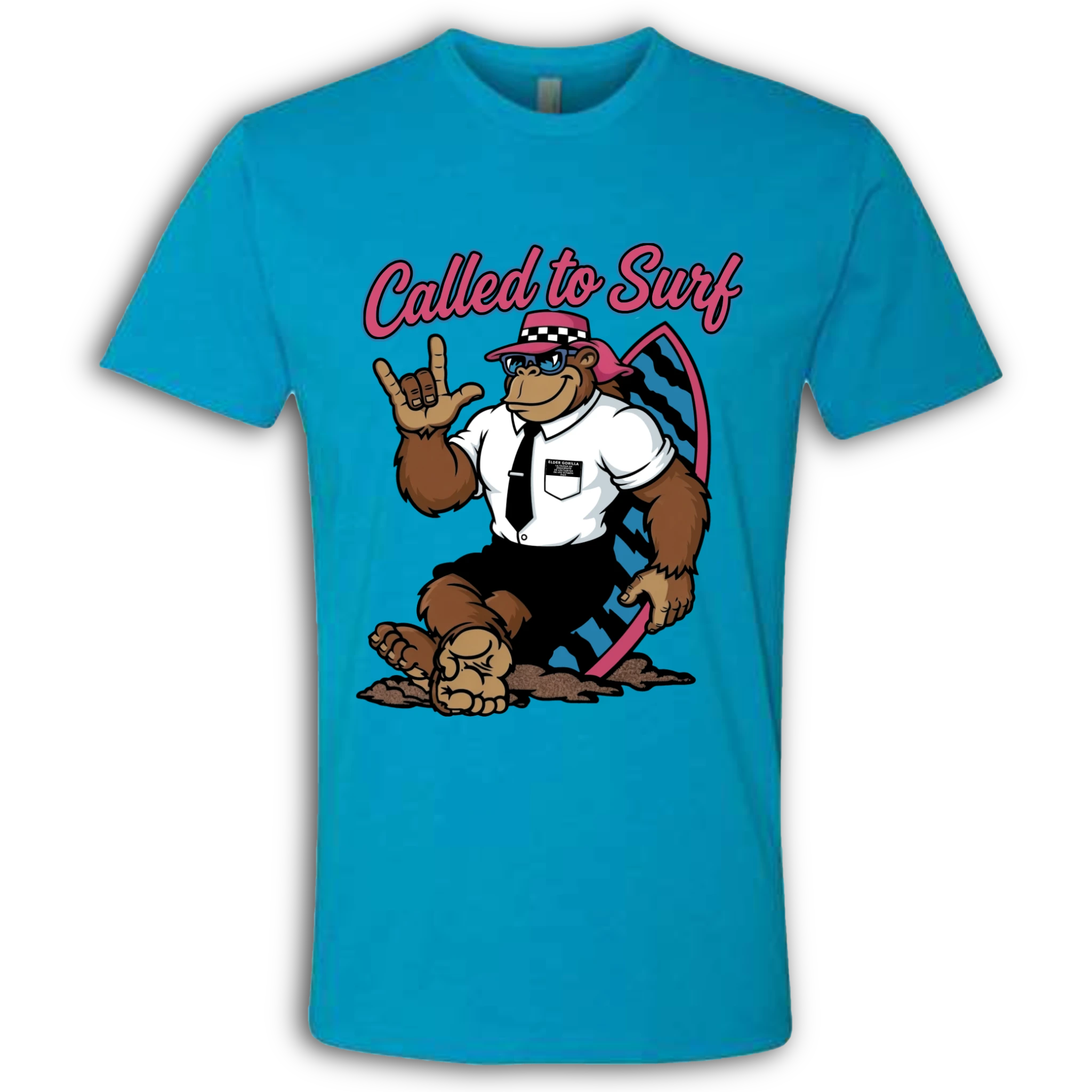 ASL Called to Surf Standing T-Shirt