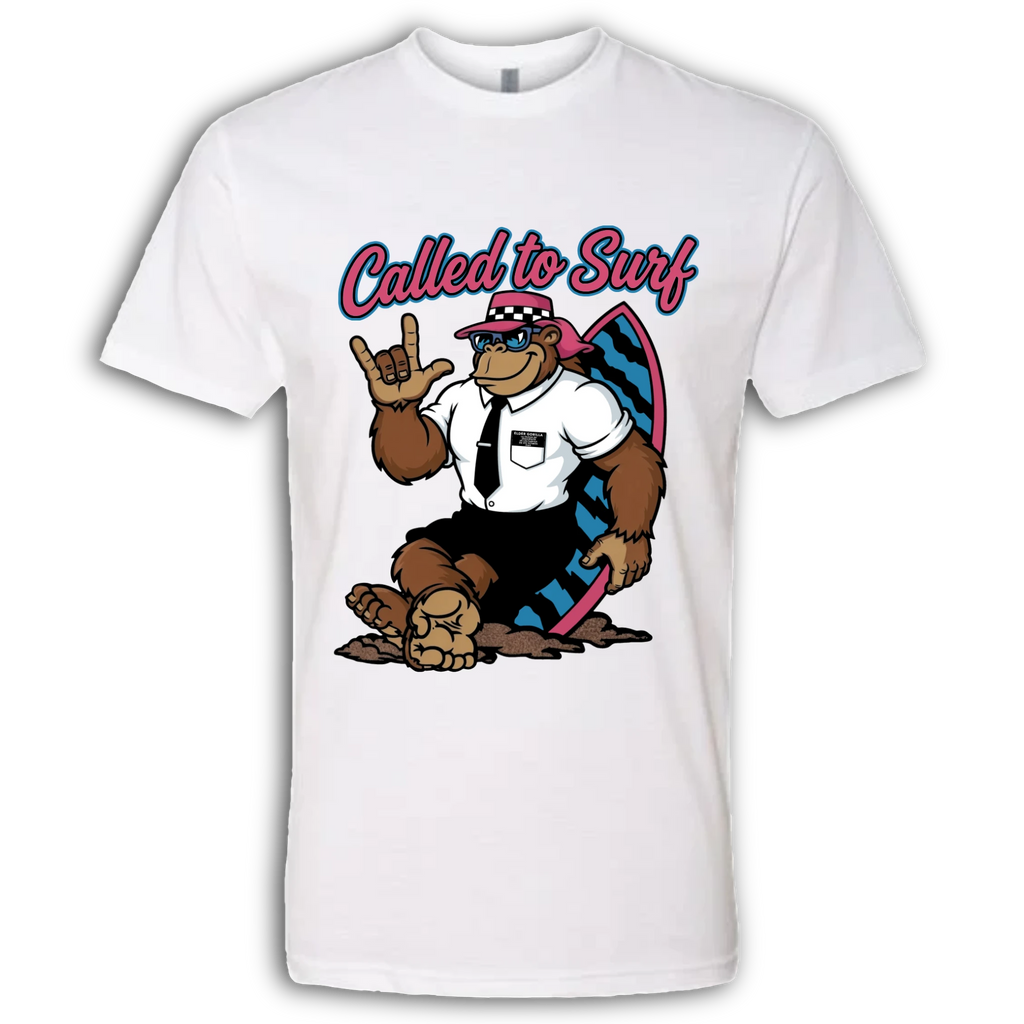 ASL Called to Surf Standing T-Shirt