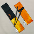 Orange Burst Chopsticks Case