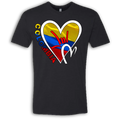 Colombia Flag ILY HEART T-Shirt