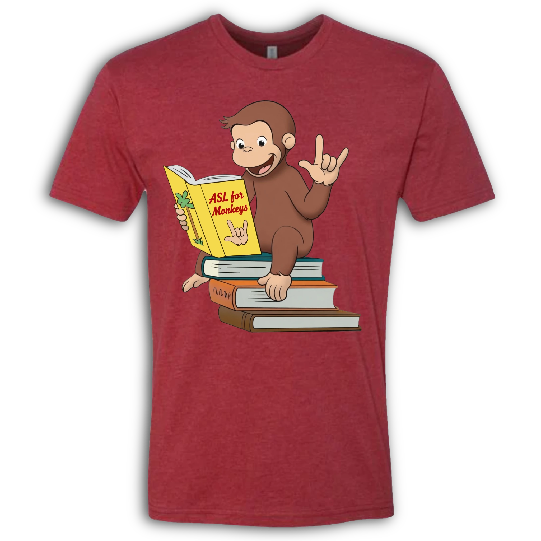 Curious George ASL T-Shirt