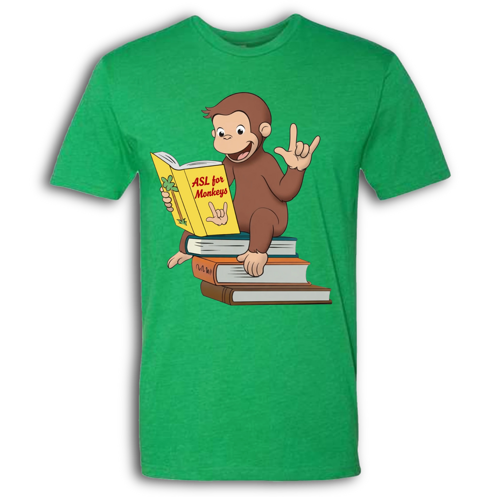 Curious George ASL T-Shirt