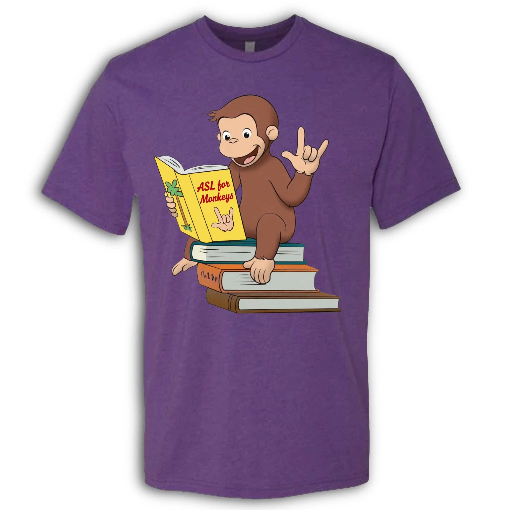 Curious George ASL T-Shirt