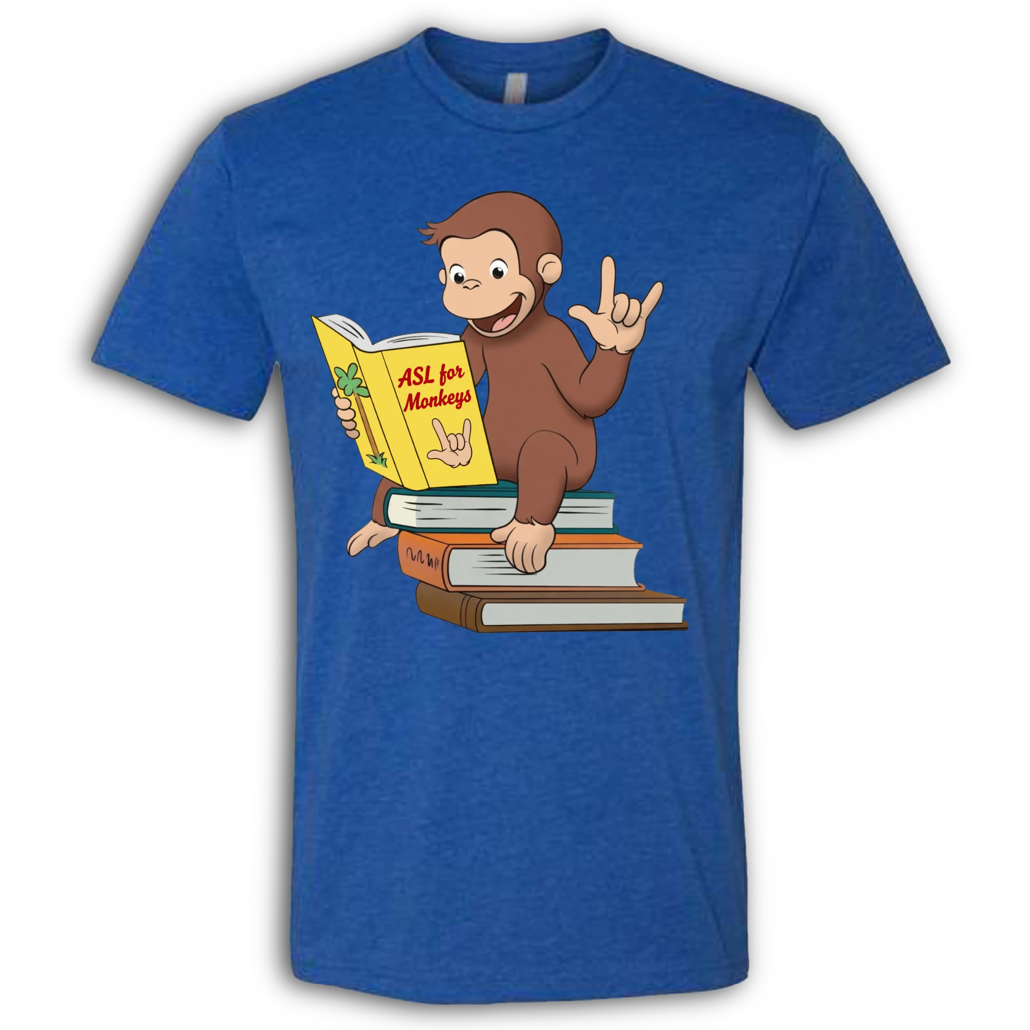 Curious George ASL T-Shirt