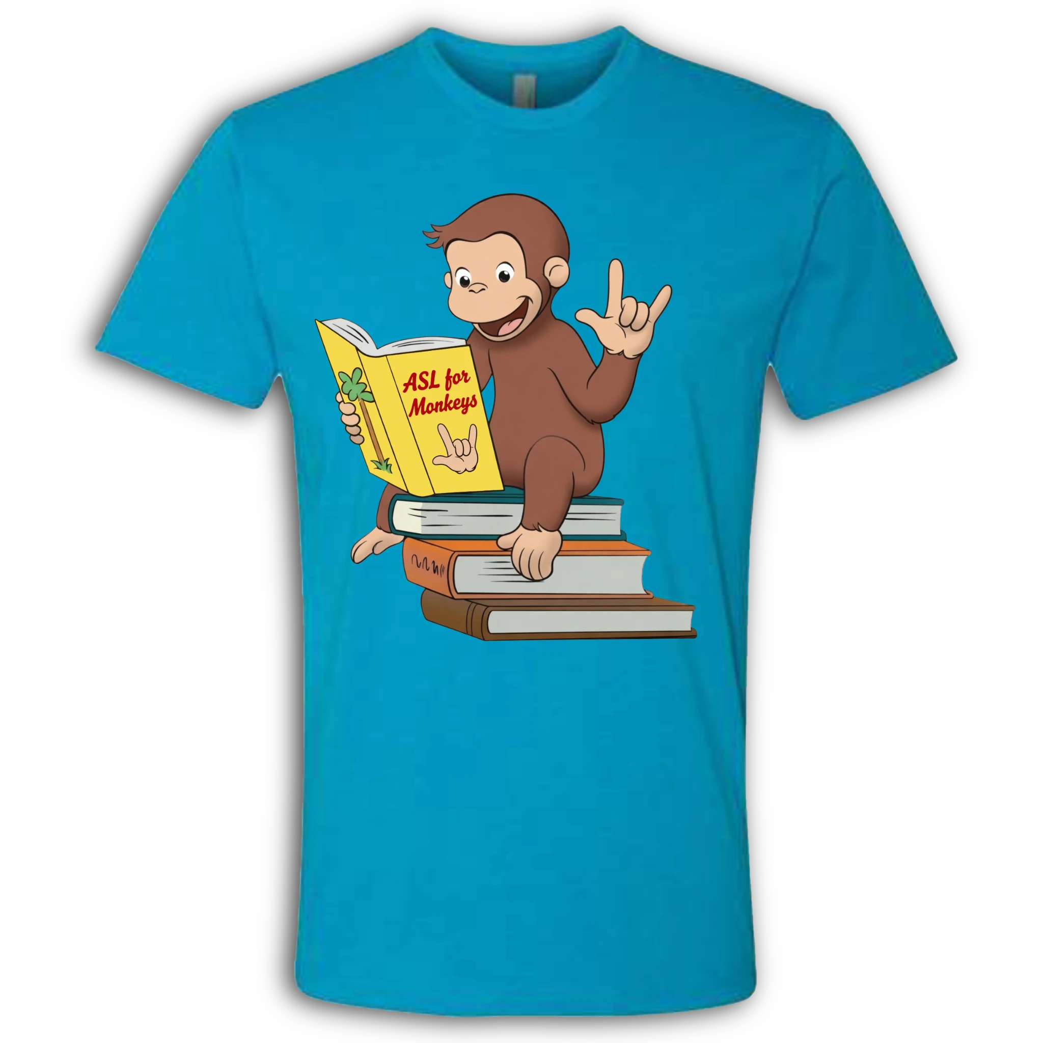 Curious George ASL T-Shirt