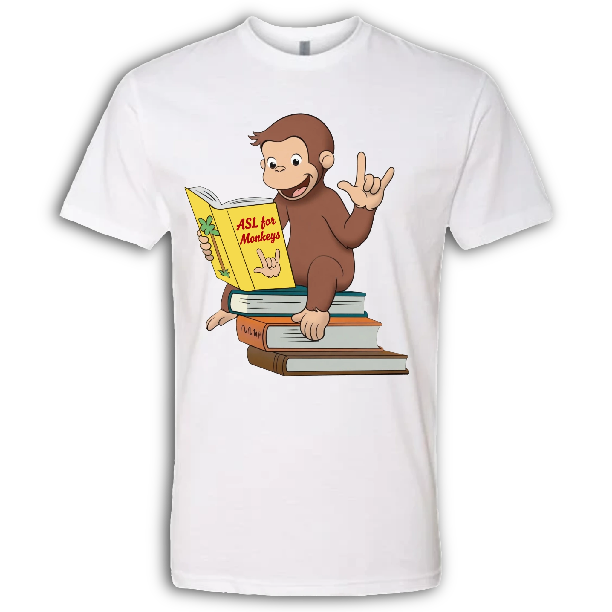 Curious George ASL T-Shirt