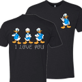 Donald ILY I Love You T-Shirt